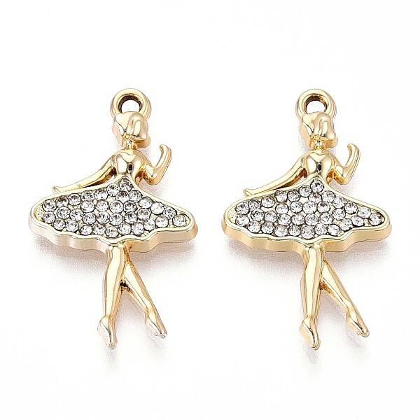 Alloy Rhinestone Pendants