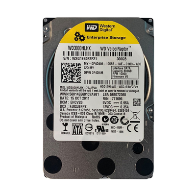 F4D4M Dell 300GB 3Gb/s SATA 10000 3.5-inch 32MB Hard Drive