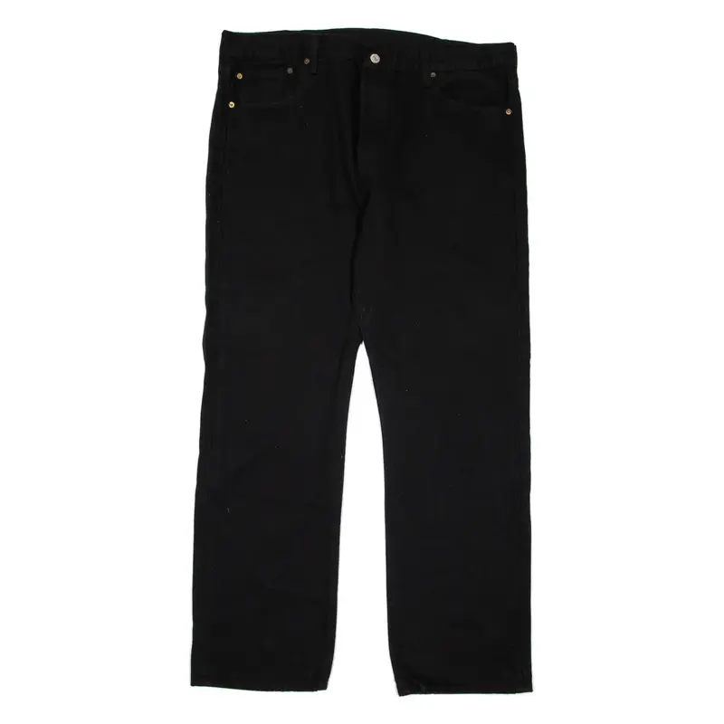 LEVI'S 501 BIG E Jeans Mens Black Regular Straight W40 L32