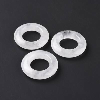 Natural Quartz Crystal Pendants