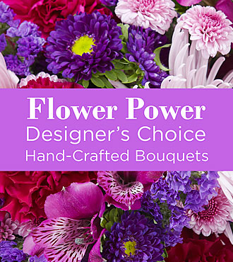 Purple Colored Florist Designed Bouquet