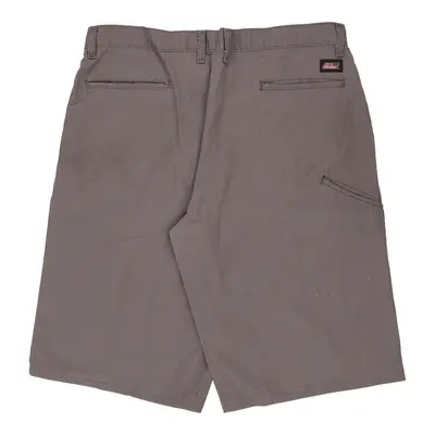 Dickies Shorts - 36W 13L Grey Polyester Blend