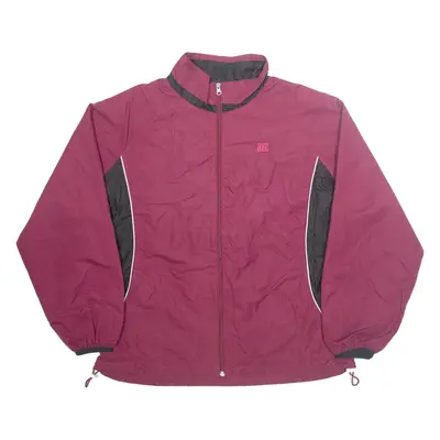 WILSON Womens Jacket Maroon L