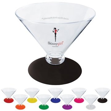 48 Promotional 7 oz Stemless Stem Martini - BPA Free & Dishwasher ...