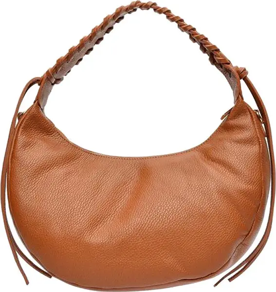 Anna Luchini Borsa A Mano In Pelle Da Donna cognac colorata