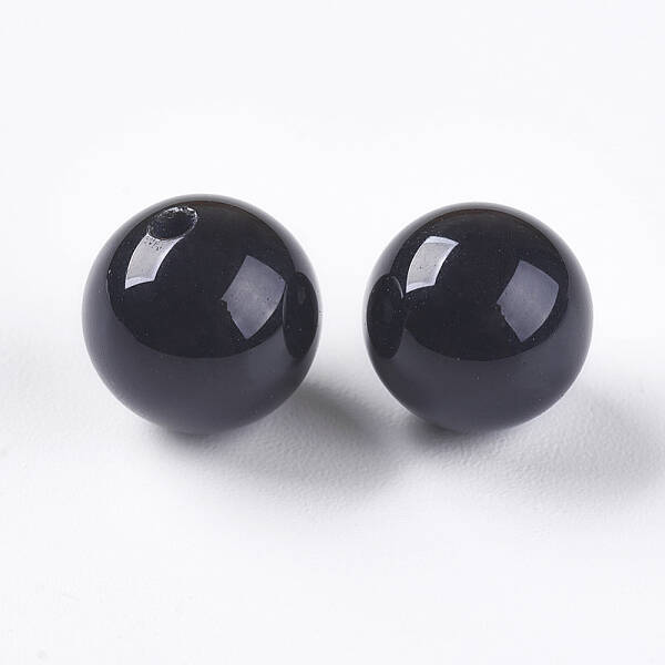 Natural Black Onyx Beads
