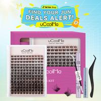 Invisible Secret with Ultra-thin Band | Lashes Cluster Makeup For Girl Upgrade Bond Seal Remover WaterProof Lashes For Girls ...