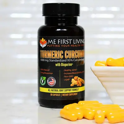 Turmeric Curcumin, 1000 MG 95% Curcuminoids, 10mg Black Pepper Extract- 60 Capsules