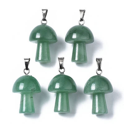Natural Green Aventurine Pendants