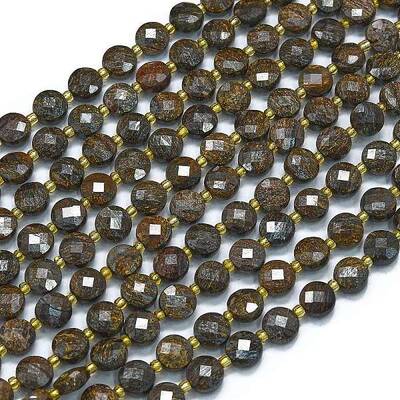 Natural Bronzite Beads Strands