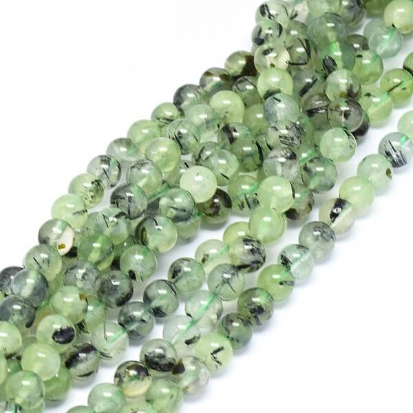 Natural Prehnite Beads Strands