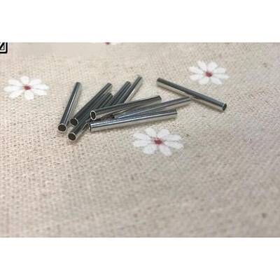 10Pcs Brass Crimp Tube Beads