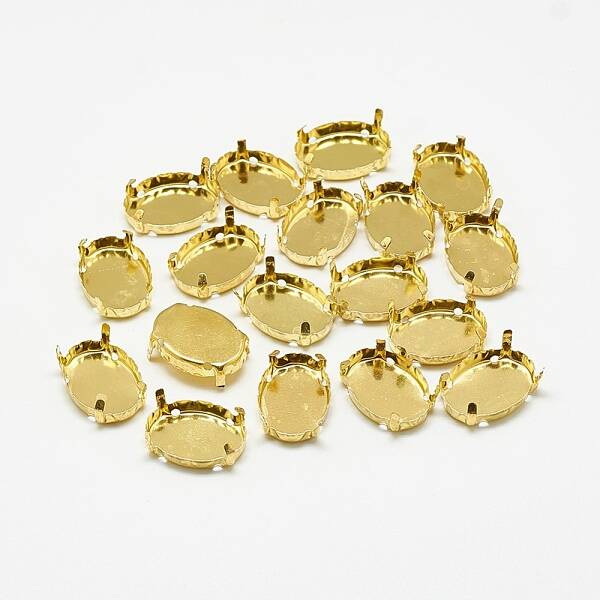 201 Stainless Steel Sew on Prong Settings