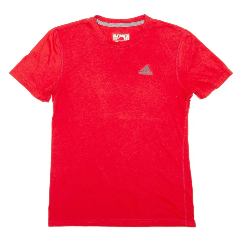 ADIDAS Mens T-Shirt Red S