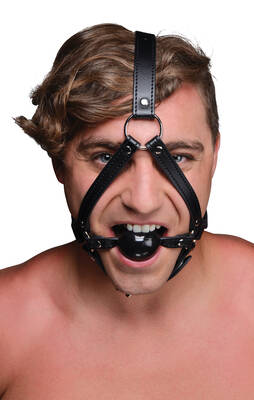 Head Harness + Ball Gag 1.65