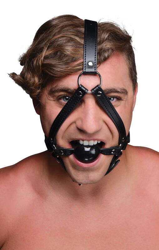 Head Harness + Ball Gag 1.65
