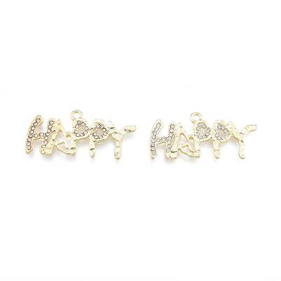 Alloy Rhinestone Pendants