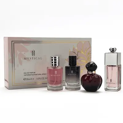 Women's Daily mini Perfume gift Set, Floral Fruity fragrance spray,Light fragrance, Lasting fresh,Joy/Sauvage/Hypn0tic poison...