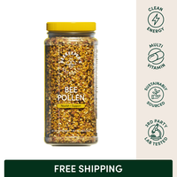 Beekeeper's Naturals - 100% Raw Bee Pollen Granules - Supports Energy Levels & Whole Body Health - Superfood Packed with Vita...
