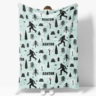 Primitive Man Cedars Step And Repeat Custom Blanket - Aperturee