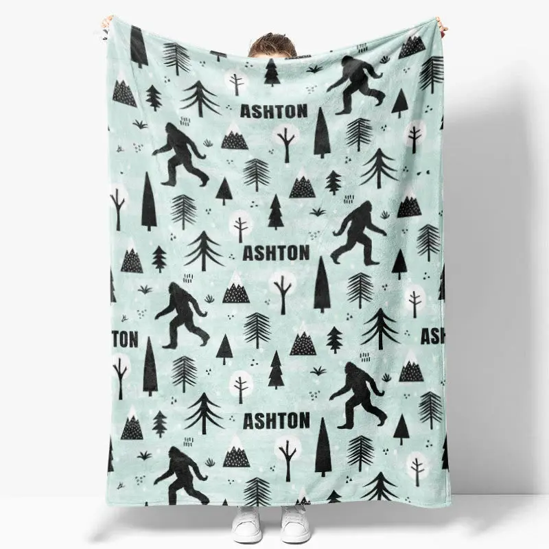 Primitive Man Cedars Step And Repeat Custom Blanket - Aperturee