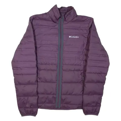 COLUMBIA Mens Jacket Purple M