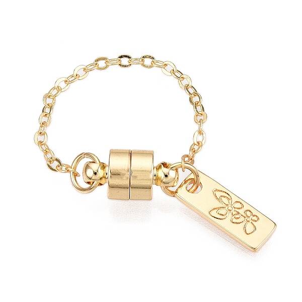 Brass End with Chain