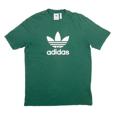 ADIDAS Mens T-Shirt Green M