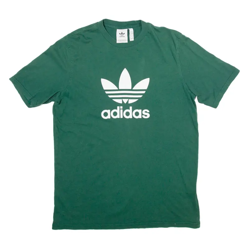 ADIDAS Mens T-Shirt Green M