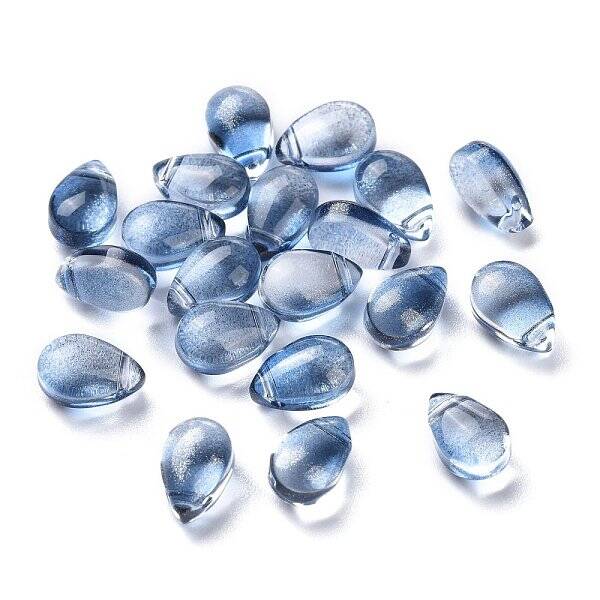 Transparent Glass Charms