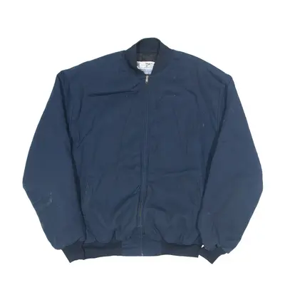 ARAMARK WearGuard Insulated Bomber Jacket Blue Mens L