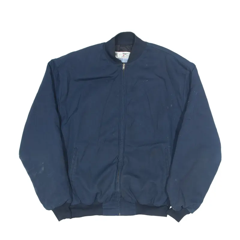 ARAMARK WearGuard Insulated Bomber Jacket Blue Mens L