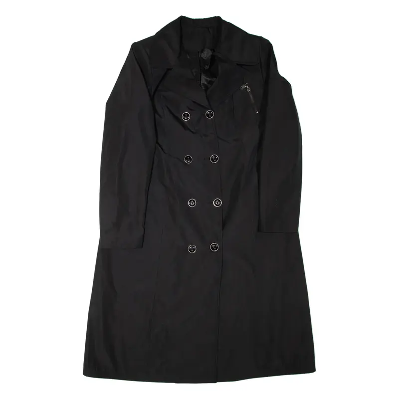 Womens Trench Jacket Black L
