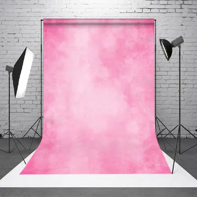 Aperturee Bright Pink Abstract Portrait Photography Backdrop