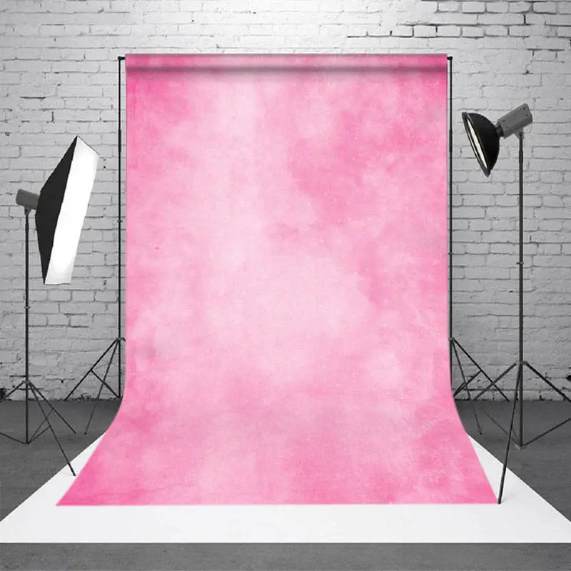 Aperturee Bright Pink Abstract Portrait Photography Backdrop