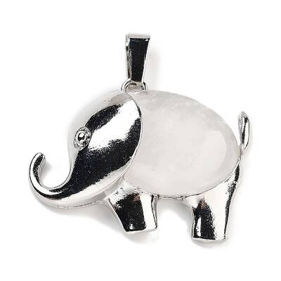 Natural Quartz Crystal Pendants