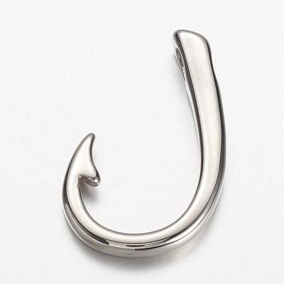 Tarnish Resistant 304 Stainless Steel Hook Clasps
