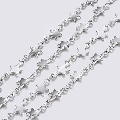 Tarnish Resistant 3.28 Feet 304 Stainless Steel Chains