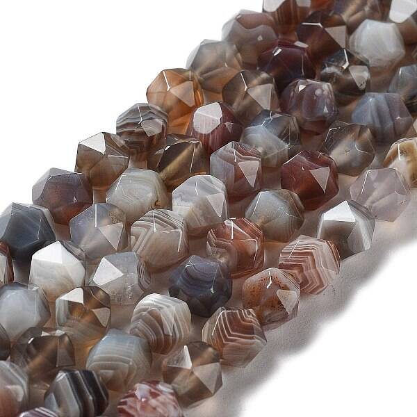 Natural Botswana Agate Beads Strands