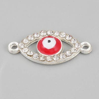 Alloy Rhinestone Links connectors