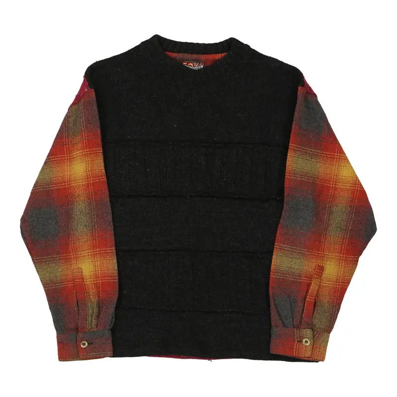 Fox Hound Jumper - Small Multicoloured Wool Blend