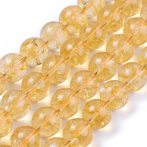 Natural Citrine Beads Strands