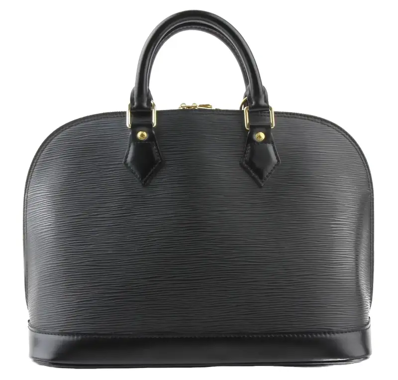 Pre-owned Louis Vuitton Leather Top Handle Bags Epi Alma PM