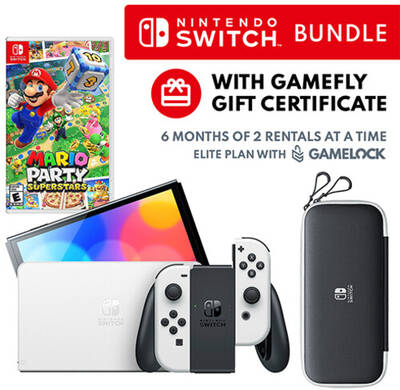 Switch OLED Bundle w/Mario Party Superstars