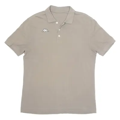 KAPPA Mens Polo Shirt Brown XL