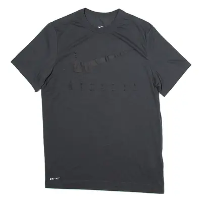 NIKE Womens T-Shirt Grey M
