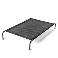 Elevated Raised Cooling Bed for Large Dogs, Portable Indoor & Outdoor Pet Hammock with Skid-Resistant Feet, Frame with Breath...