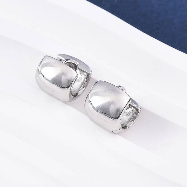 Brass Hoop Earrings