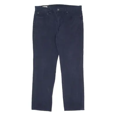 LEVI'S 511 BIG E Mens Twill Trousers Blue Slim Straight W34 L30