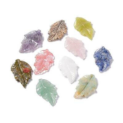 Natural & Synthetic Mixed Gemstone Pendants